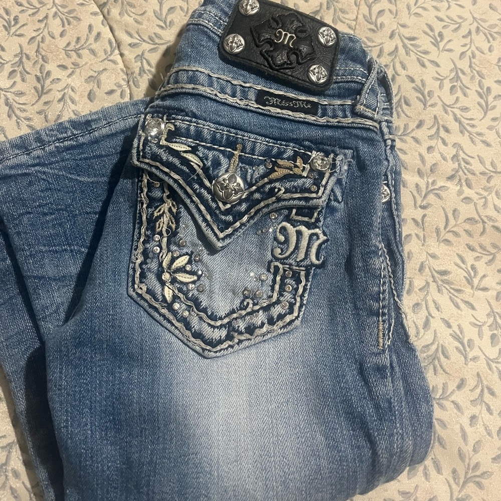 COPY - Girls Miss Me capris size 7